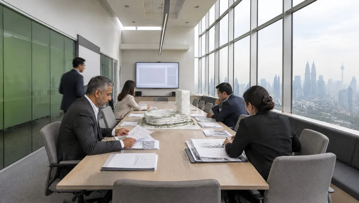 Portfolio team reviewing the asset register